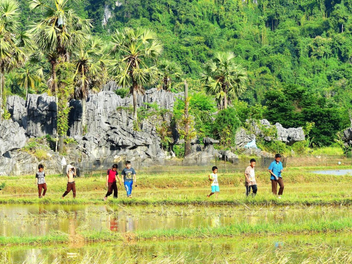 Kampoeng Karst Rammang Rammang Kasijala Exterior foto
